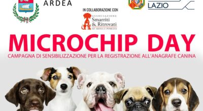 «Microchip Day», domenica 27 marzo 2022 l’appuntamento ad Ardea