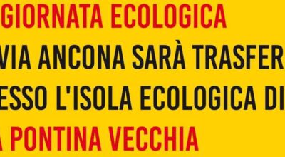 Dal 27 dicembre 2022 la giornata ecologica si trasferisce in via Pontina Vecchia