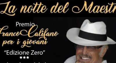 Ardea celebra Franco Califano: “PREMIO Franco CALIFANO per i giovani – Edizione ZERO – La Notte del Maestro”